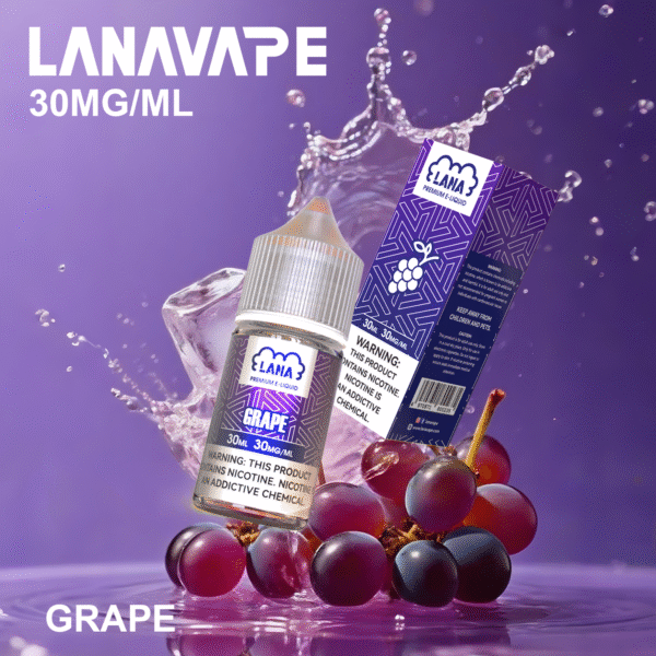 微信图片_202602241709211768_10.png LANA 拉娜 30ml 瓶裝煙油|30MG 冰感強勁・清涼口感升級